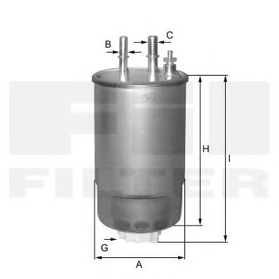 FIL FILTER zp8083fm -  Топливный фильтр